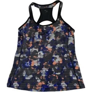 Gap Fit womens athletic tank peep
racerback M built in bra  wonderful Condition